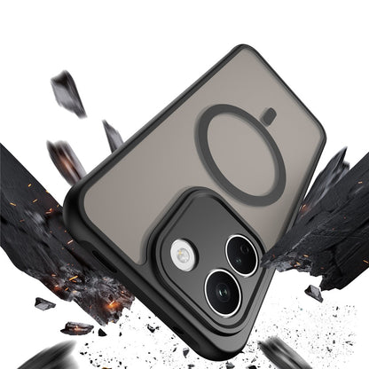 MagSafe maskica za Xiaomi Redmi Note 17 Pro Max, Techsuit, HaloFrost II, crna