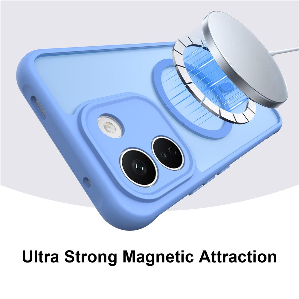 MagSafe maska za Xiaomi Redmi Note 17 Pro, Techsuit, HaloFrost II, plava