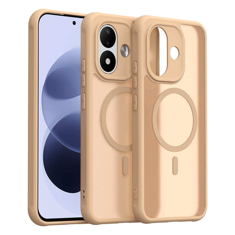 MagSafe maska za Xiaomi Redmi Note 17 Pro, Techsuit, HaloFrost II, zlatna