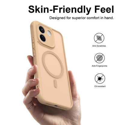 MagSafe maska za Xiaomi Redmi Note 17 Pro, Techsuit, HaloFrost II, zlatna