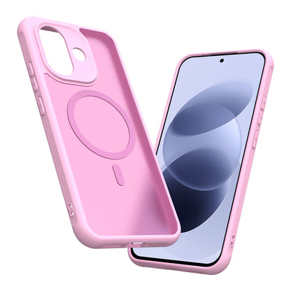 MagSafe maskica za Xiaomi Redmi Note 17 Pro, Techsuit, HaloFrost II, ružičasta