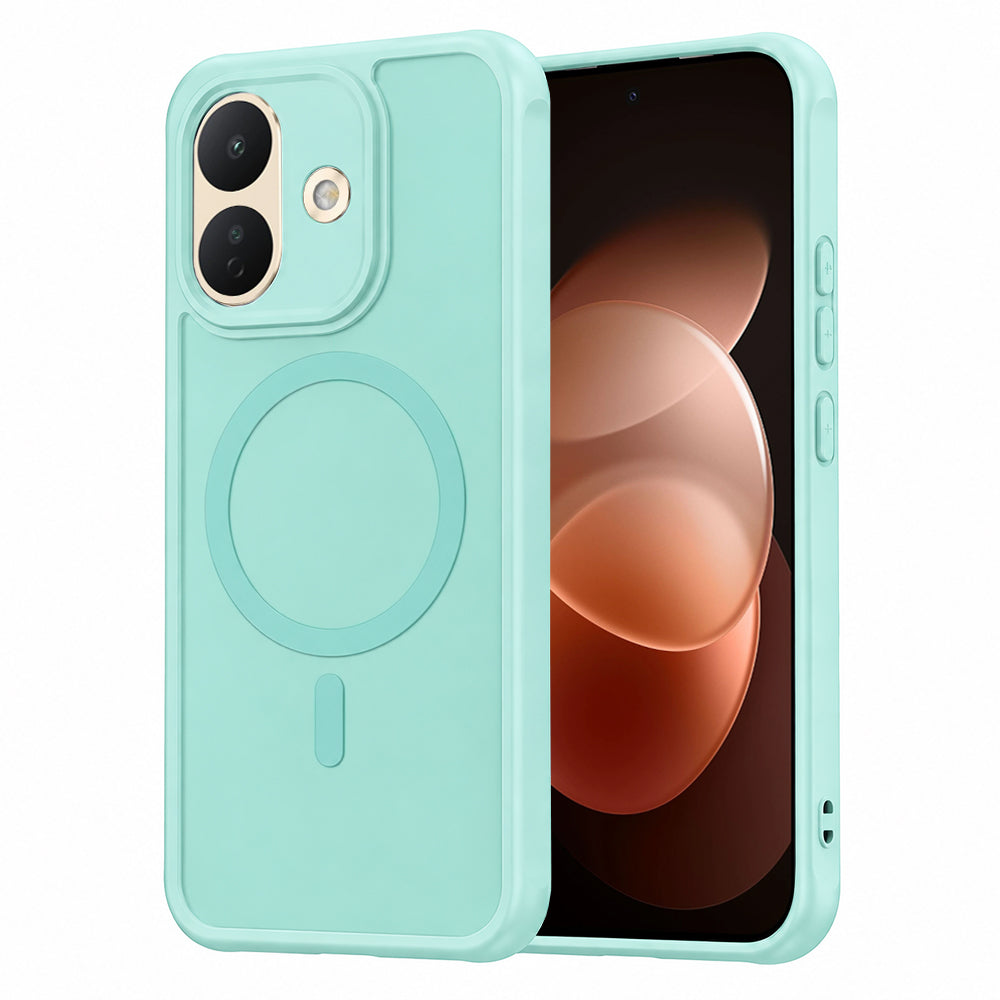MagSafe maska za Xiaomi Redmi Note 17 Pro, Techsuit, HaloFrost II, svijetlozelena