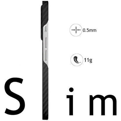 MagSafe futrola za Apple iPhone 17 Air, Techsuit, Aramid Fiber, Crna