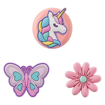 OEM Butterfly futrola za Apple AirTag, Set od 3 komada, Višebojna