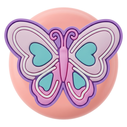 OEM Butterfly futrola za Apple AirTag, Set od 3 komada, Višebojna