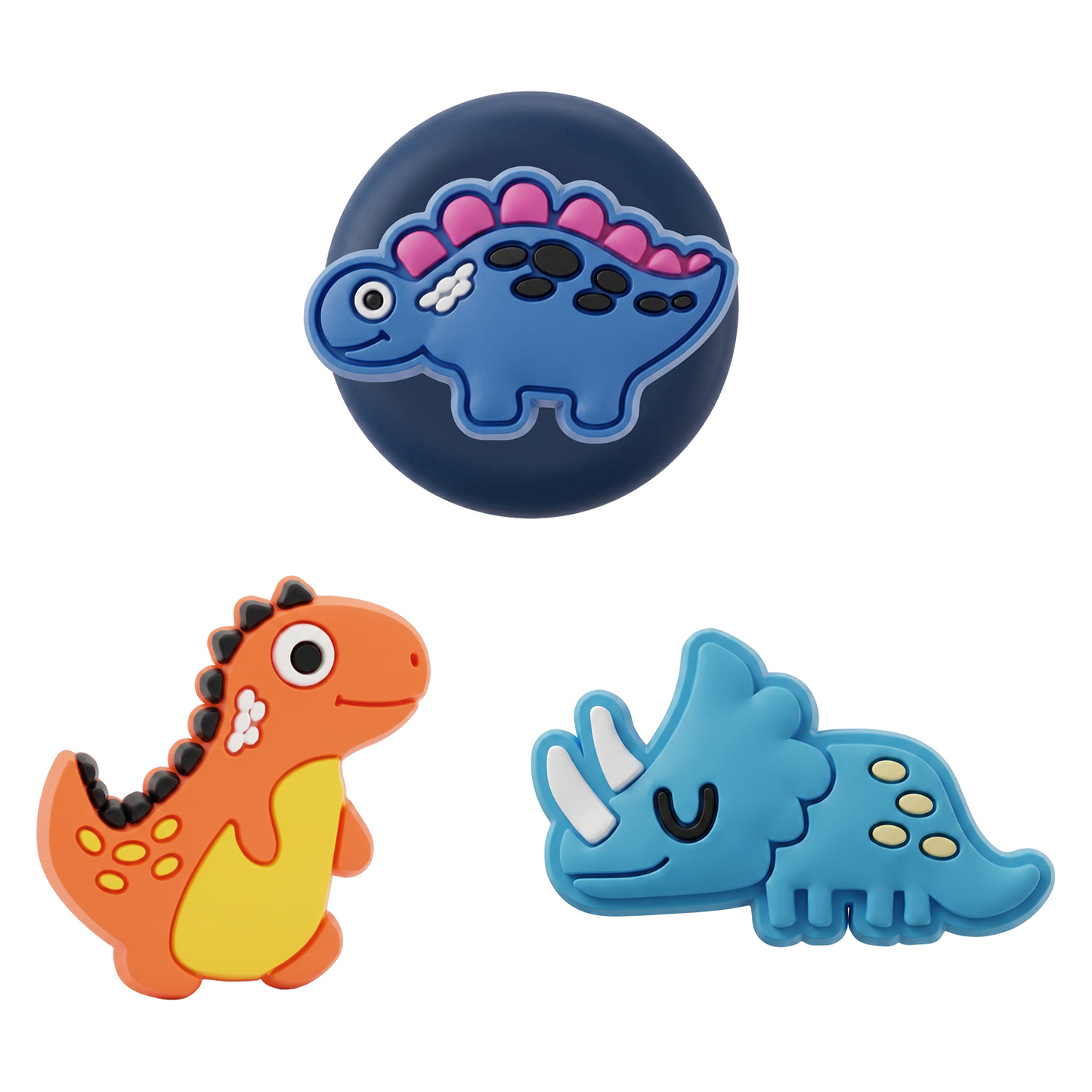 OEM Dinosaur futrola za Apple AirTag, Set od 3 komada, Višebojna