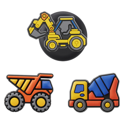 OEM Excavator futrola za Apple AirTag, Set od 3 komada, Višebojna