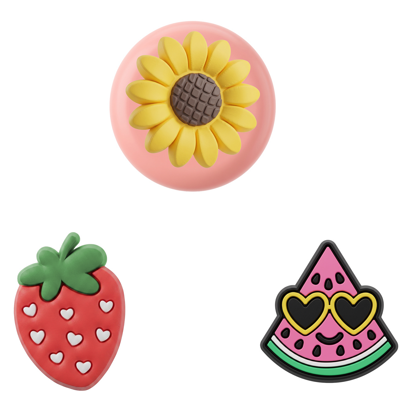 OEM Fruit futrola za Apple AirTag, Set od 3 komada, Višebojno