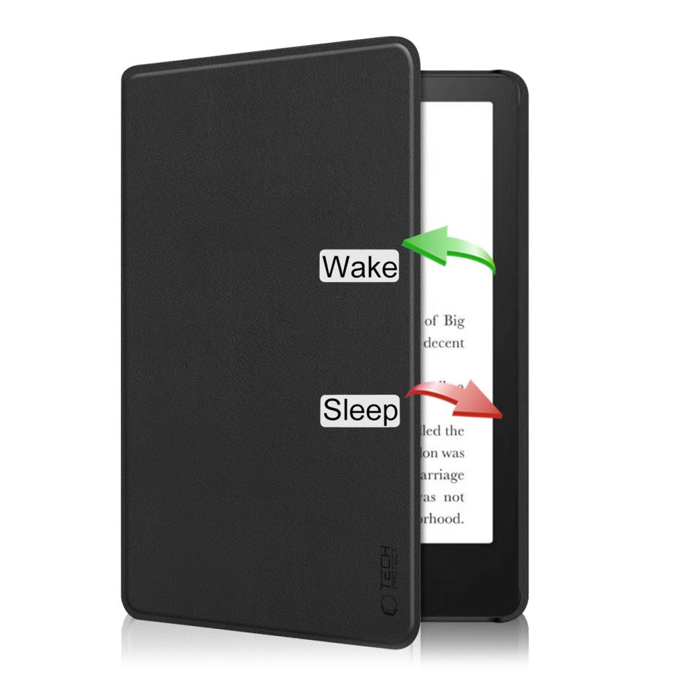 Futrola za Amazon Kindle Paperwhite 6 inča, Tech-Protect, SmartCase, Crna