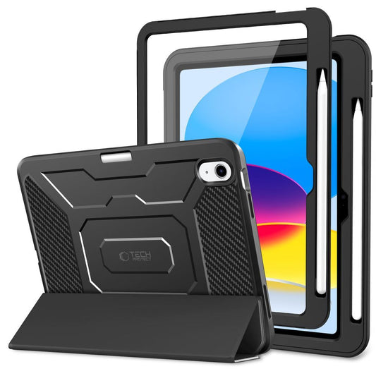 Futrola za Apple iPad (2025) / iPad (2022), Tech-Protect, Endurance, Crna
