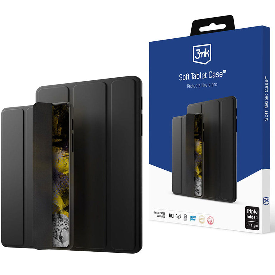Futrola za Apple iPad mini (2019) / mini 4 (2015), 3MK, Soft Tablet, Crna