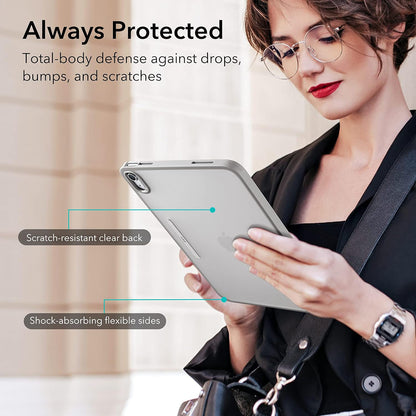 Futrola za Apple iPad (2025) / (2022), ESR, Ascend Hybrid, Siva