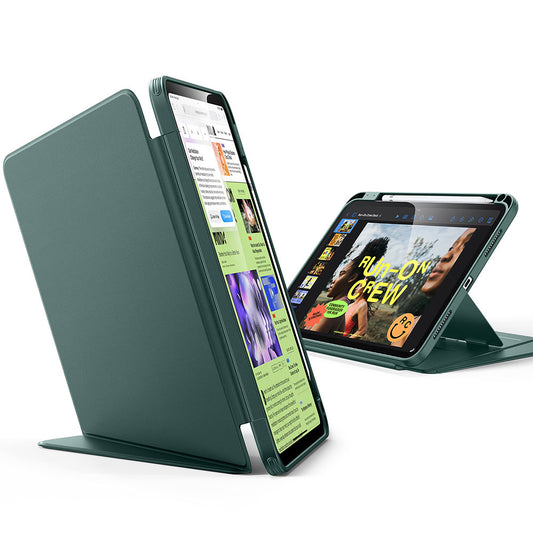Futrola za Apple iPad (2025) / (2022), ESR, Flip Hybrid s držačem za olovku, Zelena