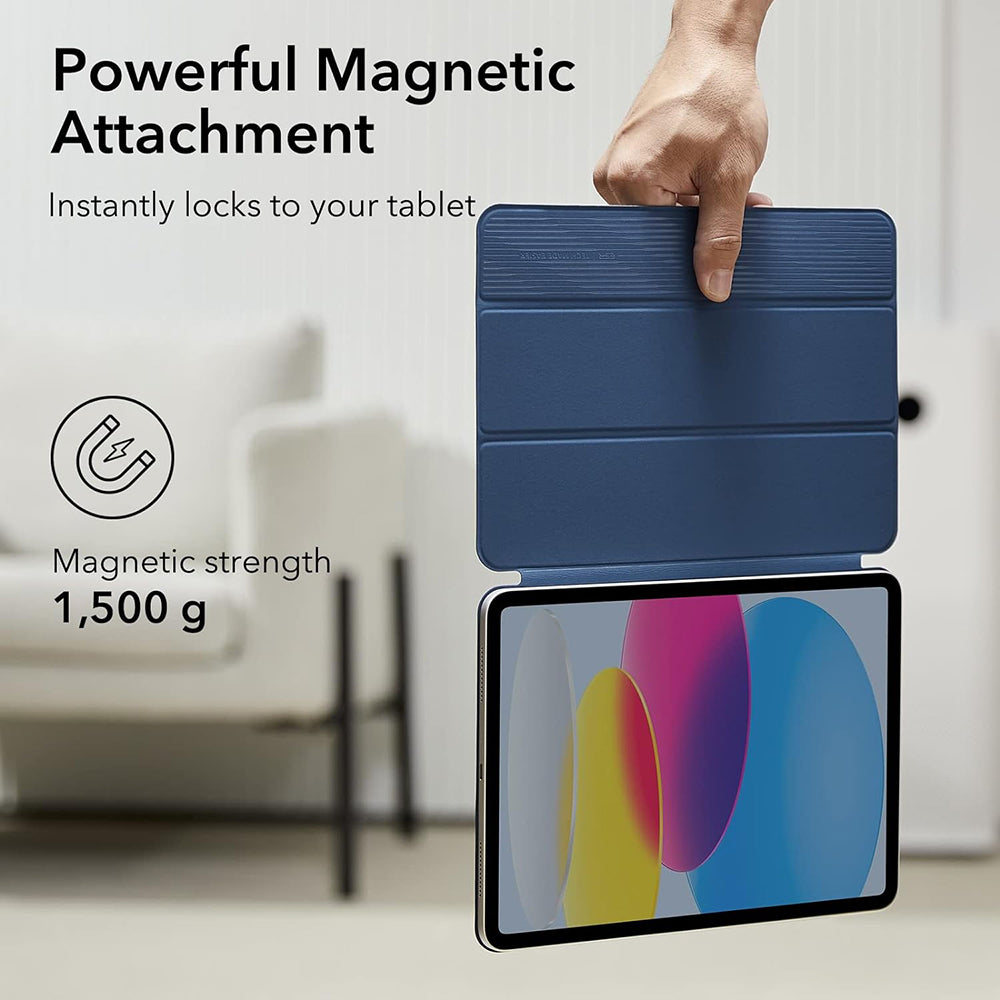 Futrola za Apple iPad (2025) / (2022), ESR, Rebound, Tamnoplava