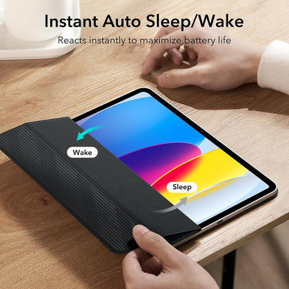 Futrola za Apple iPad (2025) / (2022), ESR, Rebound, Crna