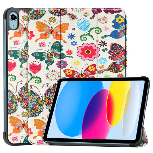 Futrola za Apple iPad (2025) / (2022), Techsuit, FoldPro Butterfly, Višebojna