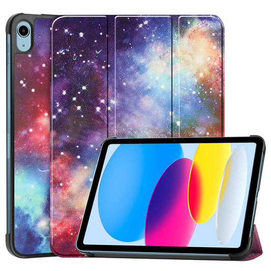 Futrola za Apple iPad (2025) / (2022), Techsuit, FoldPro Galaxy, Višebojna