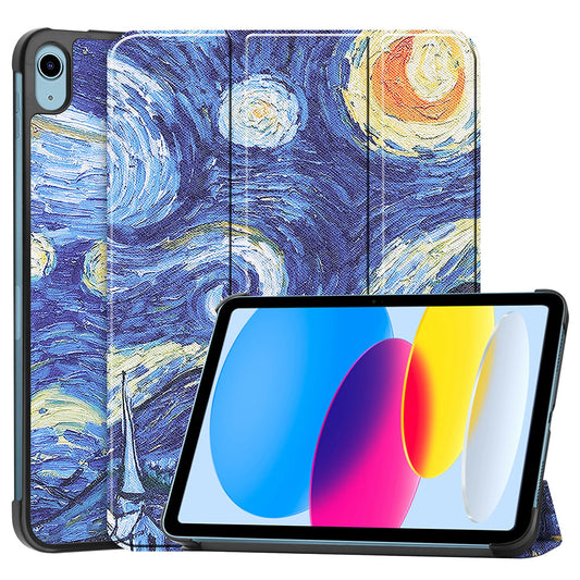 Futrola za Apple iPad (2025) / (2022), Techsuit, FoldPro Starry Night, Višebojna