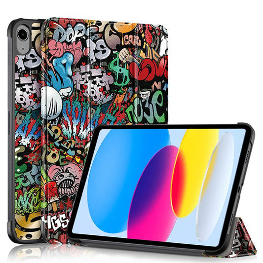 Futrola za Apple iPad (2025) / (2022), Techsuit, FoldPro Urban Vibe, Višebojna