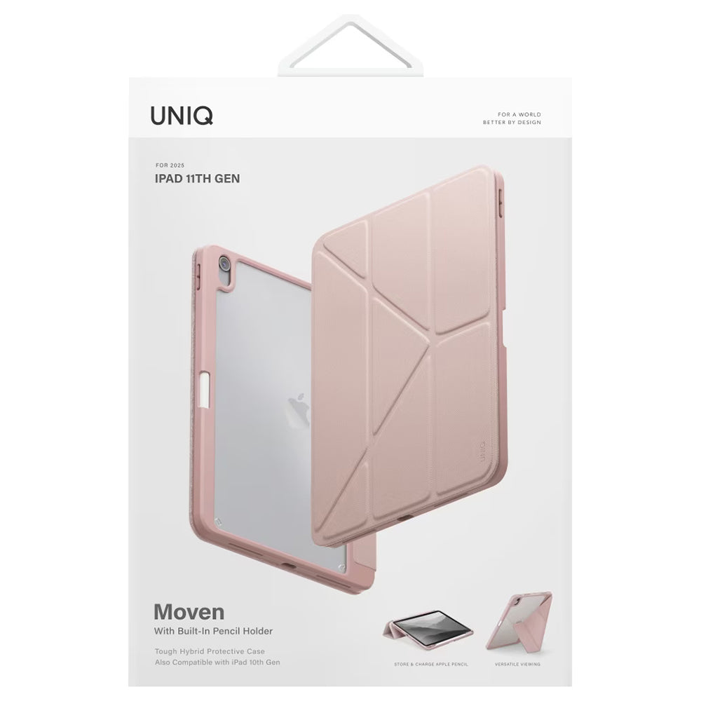 Futrola za Apple iPad (2025), UNIQ, Moven, Roza