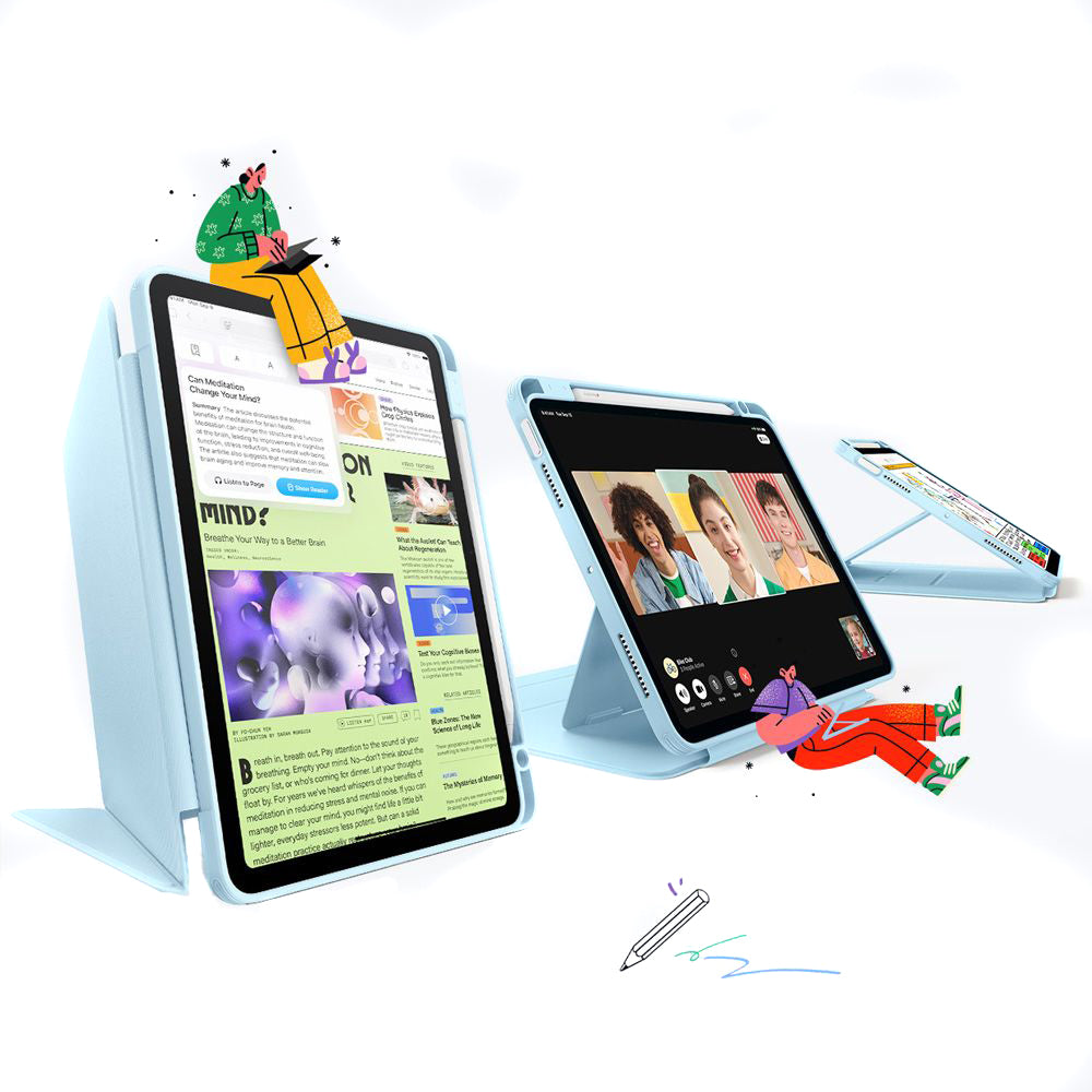 Futrola za Apple iPad Air 13 (2025) / Air 13 (2024), ESR, Flip Hybrid, Plava