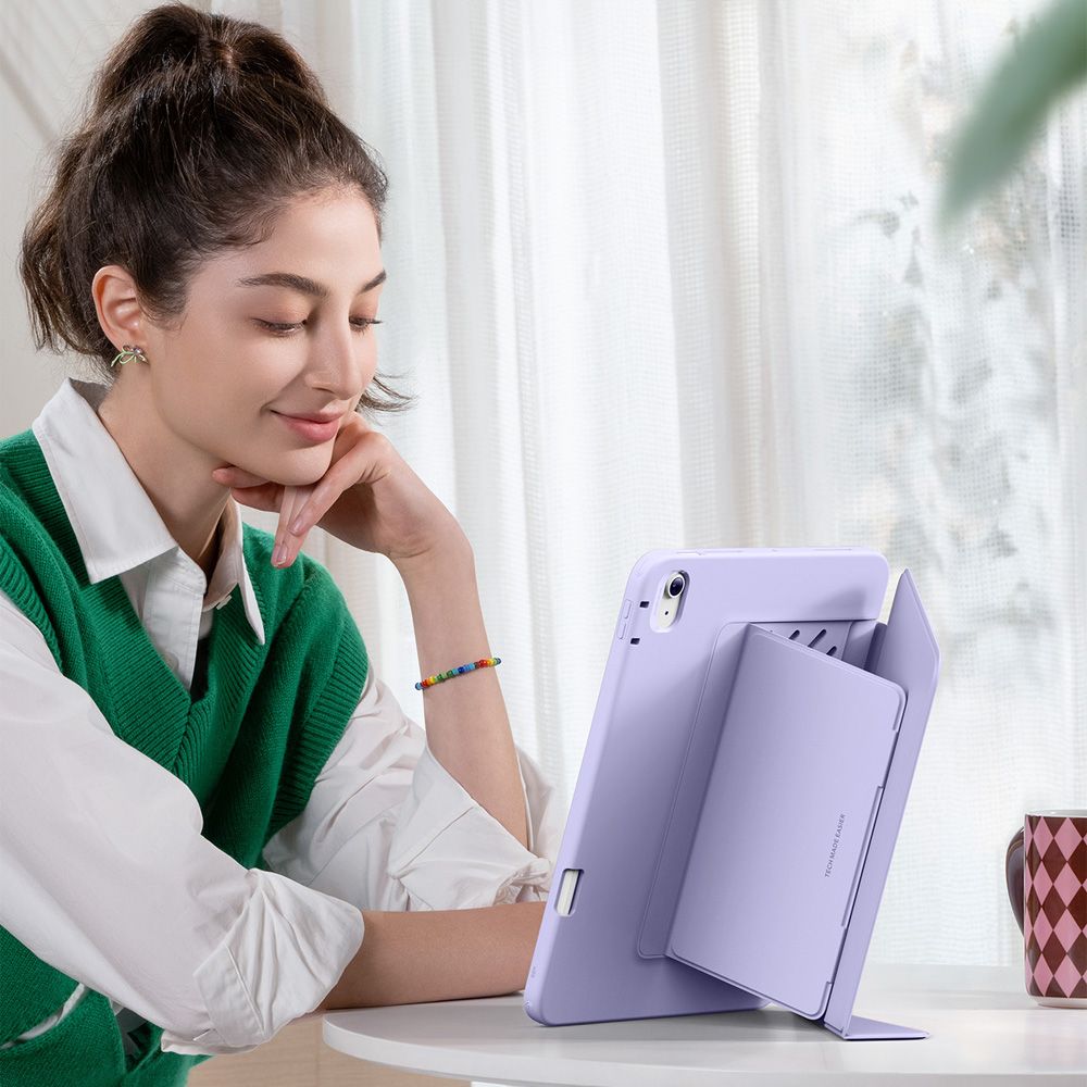 Futrola za Apple iPad Air 13 (2026) / Air 13 (2025) / Air 13 (2024), ESR, Flip Hybrid, Ljubičasta