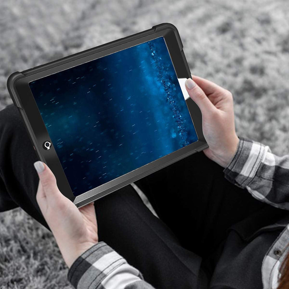 Futrola za Apple iPad 9.7 (2018) / 9.7 (2017), Techsuit, Rugged TabShell, Crna