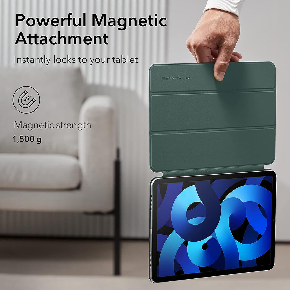 Futrola za Apple iPad Air 11 (2024) / Air (2022) / Air (2020) / Pro 11 (2018), ESR, Rebound, Zelena Saten