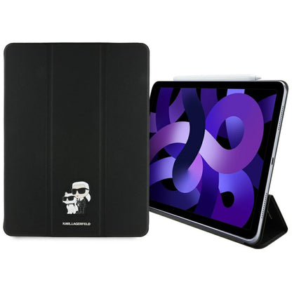 Futrola za Apple iPad Air 13 (2026) / Air 13 (2025) / Air 13 (2024), Karl Lagerfeld, Saffiano Karl & Choupette, Crna