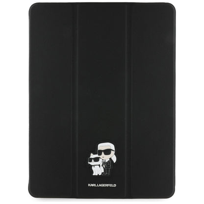Futrola za Apple iPad Air 13 (2026) / Air 13 (2025) / Air 13 (2024), Karl Lagerfeld, Saffiano Karl & Choupette, Crna