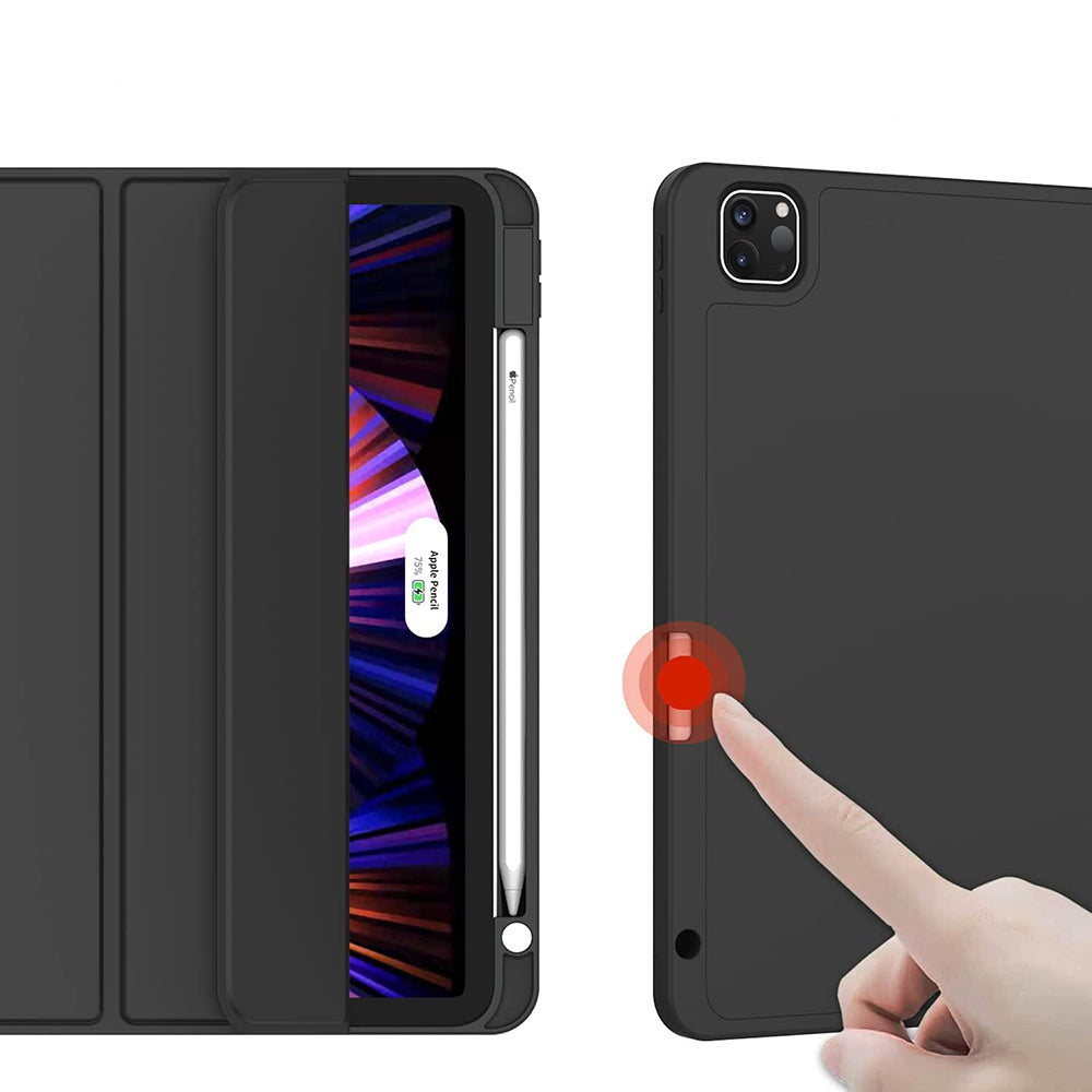 Futrola za Apple iPad Air 13 (2026) / Air 13 (2025) / Air 13 (2024), Techsuit, Flex Trifold, Crna