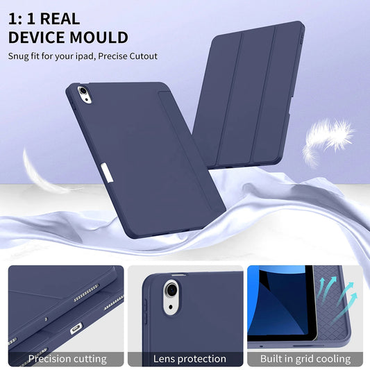 Maska za Apple iPad Air (2022) / Air (2020), Techsuit, Flex Trifold, Matcha Zelena