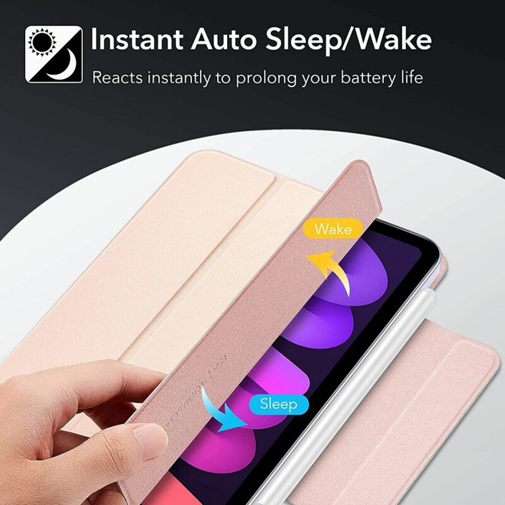 Futrola za Apple iPad mini (2024) / mini (2021), ESR, Rebound, Zlatno Roza