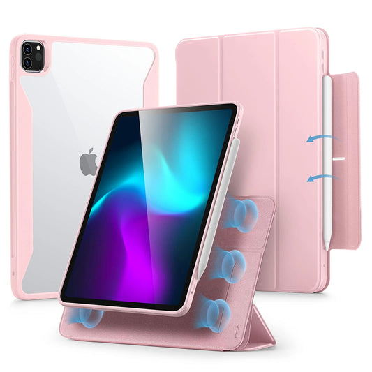 Futrola za Apple iPad Pro 11 (2024), ESR, Rebound Hybrid, Roza