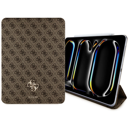 Futrola za Apple iPad Pro 11 (2024), Guess, 4G Big Logo, Smeđa