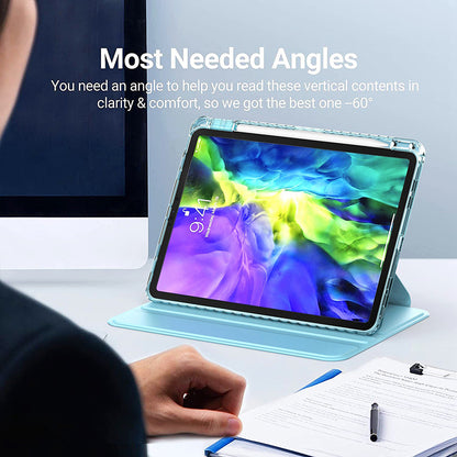 Futrola za Apple iPad Pro 11 (2024), Techsuit, Crystal Vision, Ljubičasta