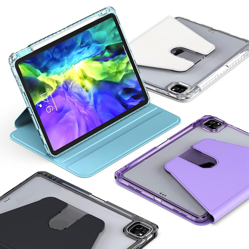Futrola za Apple iPad Pro 11 (2024), Techsuit, Crystal Vision, Crna