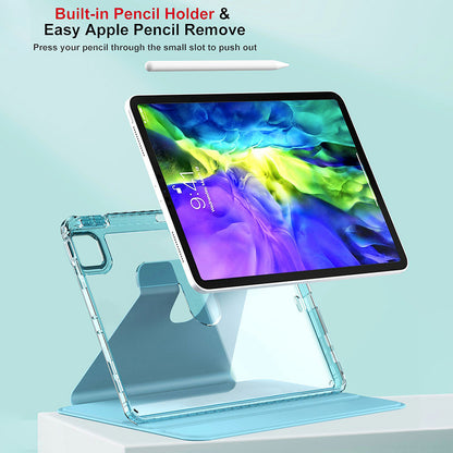Futrola za Apple iPad Pro 11 (2024), Techsuit, Crystal Vision, Crna