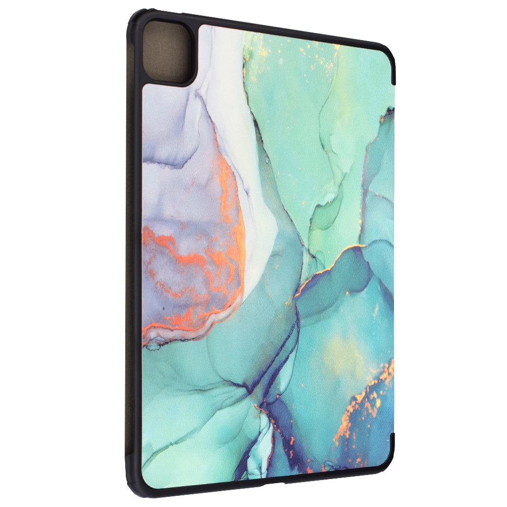 Futrola za Apple iPad Pro 11 (2024), Techsuit, FoldPro Green Time, Višebojna