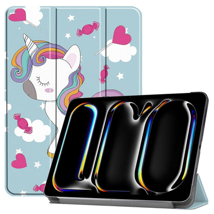 Futrola za Apple iPad Pro 11 (2024), Techsuit, FoldPro Unicorn, Višebojna