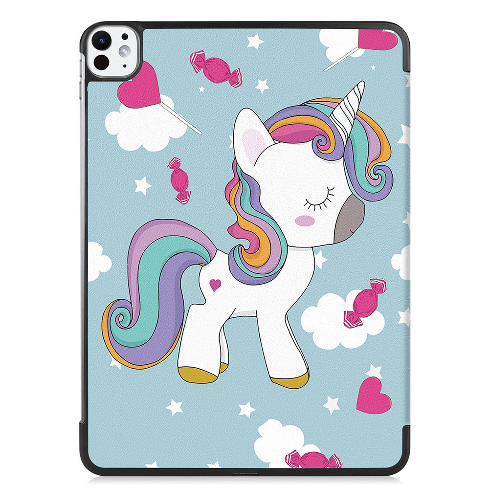 Futrola za Apple iPad Pro 11 (2024), Techsuit, FoldPro Unicorn, Višebojna
