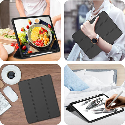 Futrola za Apple iPad Pro 12.9 (2022) / Pro 12.9 (2021) / Pro 12.9 (2020) / Pro 12.9 (2018), Techsuit, Flex Trifold, Plava