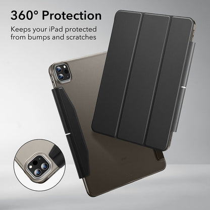 Futrola za Apple iPad Pro 13 (2024), ESR, Ascend Trifold, Crna Satinirana