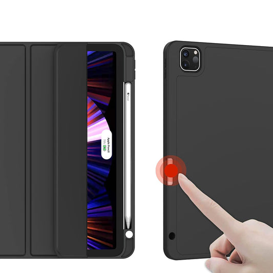Futrola za Apple iPad Pro 13 (2024), Techsuit, Flex Trifold, Crna