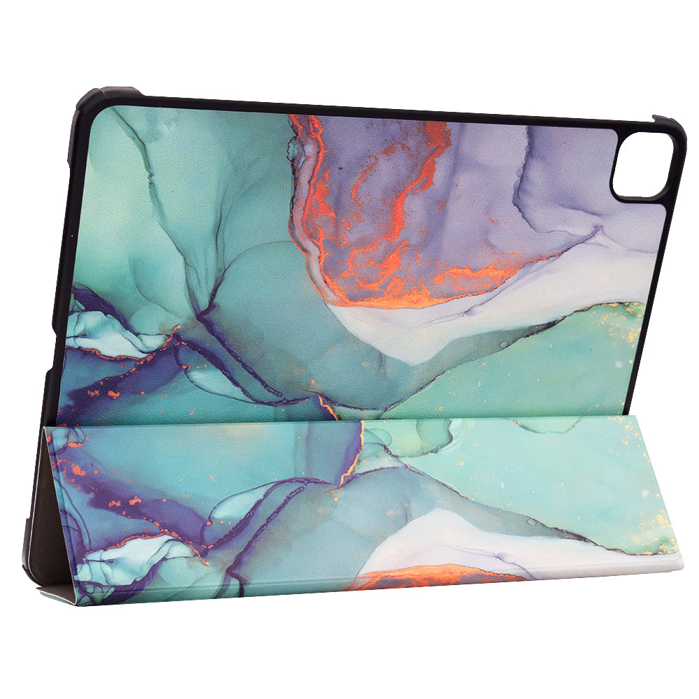 Futrola za Apple iPad Pro 13 (2024), Techsuit, FoldPro Green Time, Višebojna
