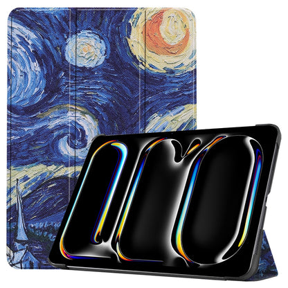 Maska za Apple iPad Pro 13 (2024), Techsuit, FoldPro Starry Night, Višebojna