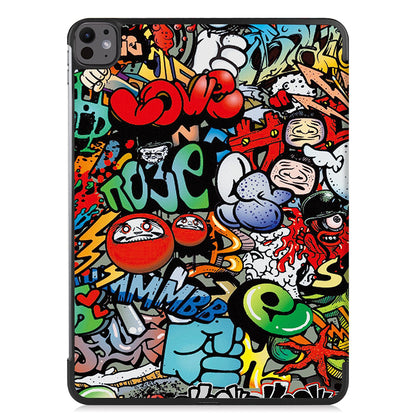 Futrola za Apple iPad Pro 13 (2024), Techsuit, FoldPro Urban Vibe, Višebojna