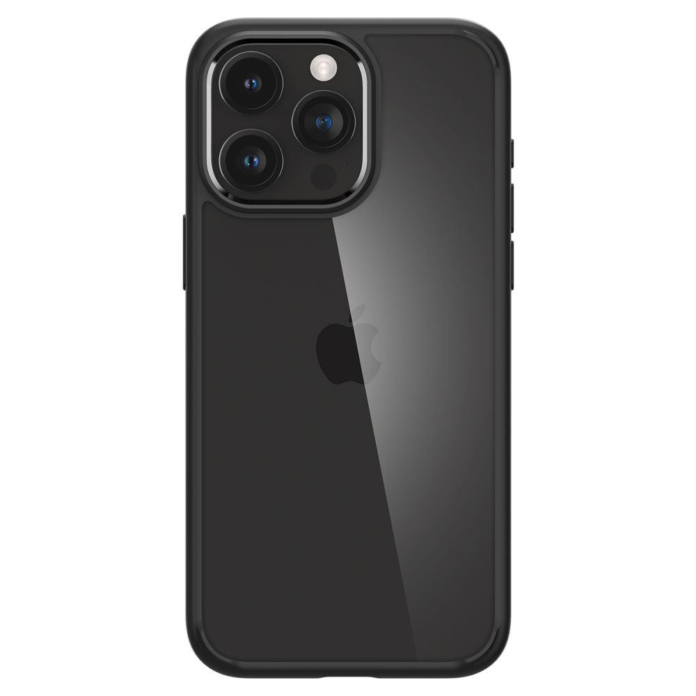Maska za Apple iPhone 15 Pro, Spigen, Ultra Hybrid, Crna Mat ACS06713