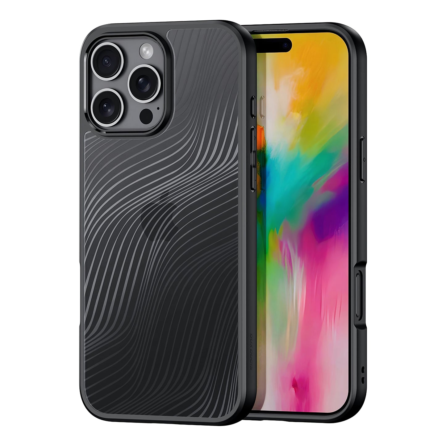 Futrola za Apple iPhone 16 Pro Max, DUX DUCIS, Aimo, Crna