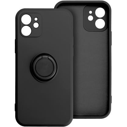 Maska za Apple iPhone 16 Pro Max, OEM, Silicone Ring, Crna